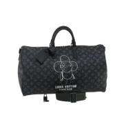 Pre-owned Canvas louis-vuitton-bags Louis Vuitton Vintage , Black , Da...