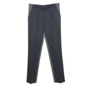 Pre-owned Wool bottoms Dior Vintage , Gray , Dames