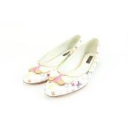 Pre-owned Platte schoenen Louis Vuitton Vintage , White , Dames