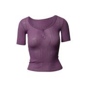 Pre-owned Tops Jacquemus Pre-owned , Purple , Dames