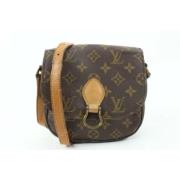 Tweedehands schoudertas Louis Vuitton Vintage , Brown , Dames