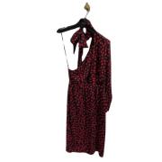 Pre-owned Silk dresses Saint Laurent Vintage , Black , Dames