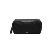 Pre-owned Leather clutches Anya Hindmarch Pre-owned , Black , Dames