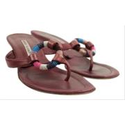 Pre-owned Sandalen Manolo Blahnik Pre-owned , Brown , Dames