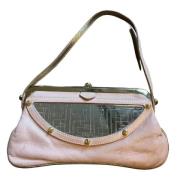 Pre-owned Leather handbags Fendi Vintage , Pink , Dames