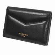 Pre-owned Leather wallets Givenchy Pre-owned , Black , Dames