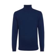 Blauwe Stijlvolle Shirt Gentiluomo , Blue , Heren