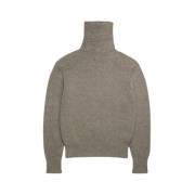 Klassieke Crew-neck Coltrui Ami Paris , Gray , Heren