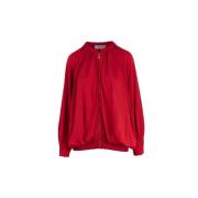 Pre-owned Cotton tops Yves Saint Laurent Vintage , Red , Dames