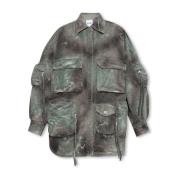 Oversized jas Fern The Attico , Gray , Dames