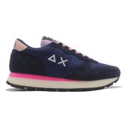 Navy Blauwe Hardloopschoenen Sun68 , Multicolor , Dames