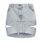 Denim rok The Attico , Gray , Dames