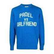 Blauwe Sweaters voor Heren MC2 Saint Barth , Blue , Heren