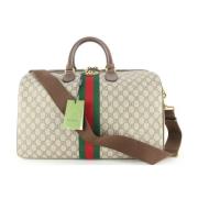 Stoffen Gucci Tassen - Tweedehands Gucci Vintage , Beige , Dames