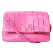 Pre-owned Leather shoulder-bags Anya Hindmarch Pre-owned , Pink , Dame...