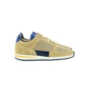 Callao Suede Lage Sneakers Piola , Beige , Heren