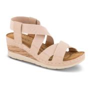 Sandals B&Co , Beige , Dames