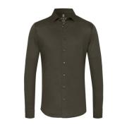 Groene Overhemdjurk - Slim Fit Desoto , Green , Heren