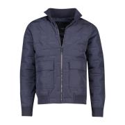 Donkerblauwe winterjas Cavallaro , Blue , Heren