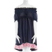 Pre-owned Cotton dresses Chloé Pre-owned , Blue , Dames