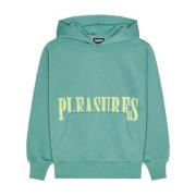 Hoodies Pleasures , Green , Heren