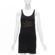 Pre-owned Fabric dresses Chloé Pre-owned , Black , Dames