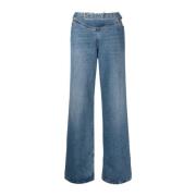 Wide Jeans Y/Project , Blue , Dames