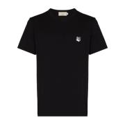 T-Shirts Maison Kitsuné , Black , Heren