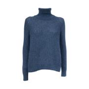 Slim Fit Coltrui Gran Sasso , Blue , Dames