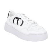 Witte Sneakers Twinset , White , Dames
