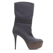 Pre-owned Fabric boots Marni Pre-owned , Gray , Dames