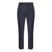 Broek van stretch flanel Boggi Milano , Blue , Heren