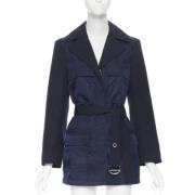 Pre-owned Polyester outerwear Chloé Pre-owned , Blue , Dames