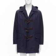 Pre-owned Nylon outerwear Gucci Vintage , Blue , Dames