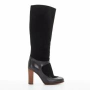 Pre-owned Suede boots Celine Vintage , Black , Dames