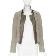 Pre-owned Wool outerwear Chloé Pre-owned , Brown , Dames