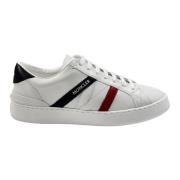 Monaco Sneaker in Wit/Zwart Moncler , White , Heren