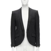 Pre-owned Wool outerwear Alexander McQueen Pre-owned , Gray , Dames
