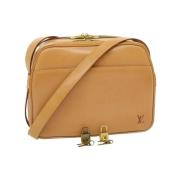 Pre-owned Leather louis-vuitton-bags Louis Vuitton Vintage , Beige , D...