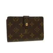 Pre-owned Canvas wallets Louis Vuitton Vintage , Black , Dames