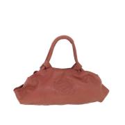 Pre-owned Leather shoulder-bags Loewe Pre-owned , Pink , Dames