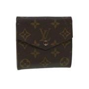 Pre-owned Canvas wallets Louis Vuitton Vintage , Brown , Dames