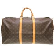 Pre-owned Canvas travel-bags Louis Vuitton Vintage , Brown , Dames