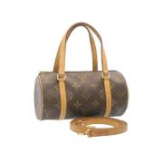 Pre-owned Canvas louis-vuitton-bags Louis Vuitton Vintage , Brown , Da...