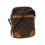 Pre-owned Canvas louis-vuitton-bags Louis Vuitton Vintage , Brown , Da...