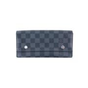 Tweedehands portemonnees Louis Vuitton Vintage , Black , Dames