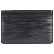 Tweedehands portemonnees Louis Vuitton Vintage , Black , Dames