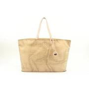 Stijlvolle tweedehands nylon schoudertas Bottega Veneta Vintage , Beig...