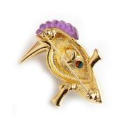 Hummingbird broche set Kenneth Jay Lane Pre-owned , Yellow , Dames