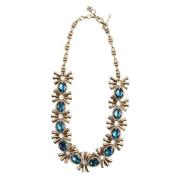 Pre-eigendomsmetalnecklaces Oscar De La Renta Pre-owned , Blue , Dames